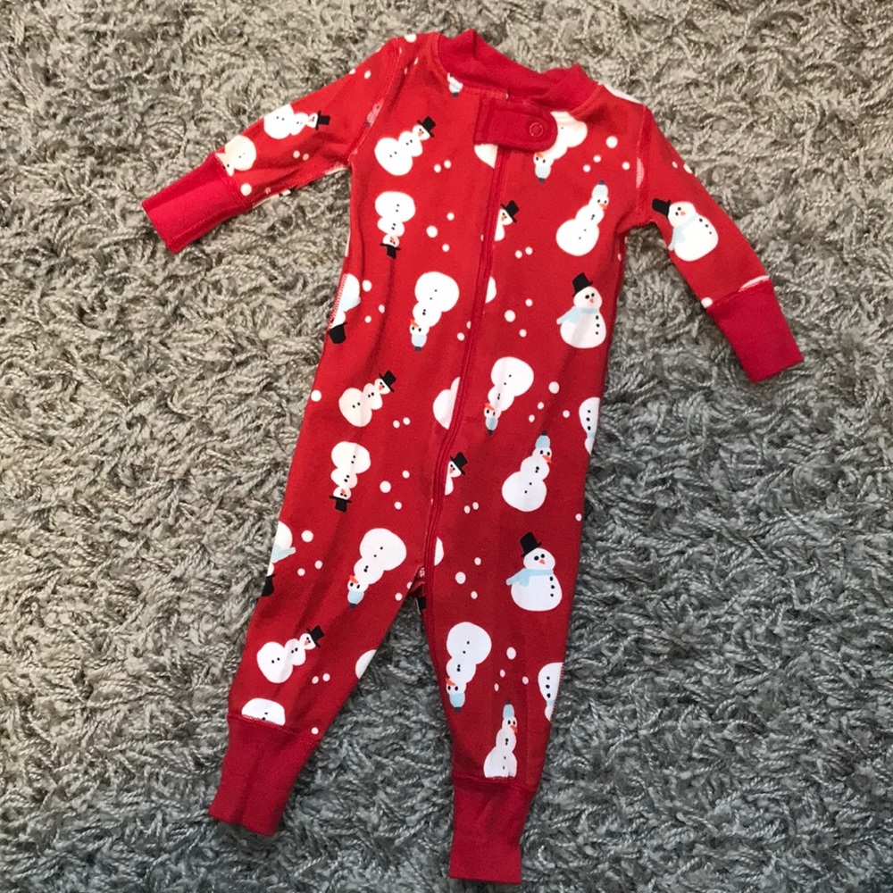 Hanna Andersson Snowmen Pajamas